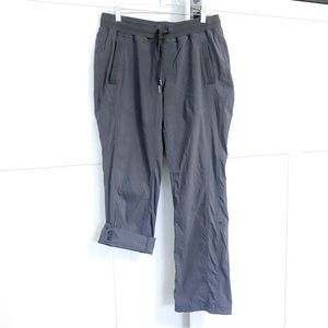 Marmot Convertible Roll Up Hiking Travel Pants Steel Onyx Gray L